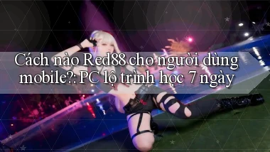 Cách nào Red88 cho người dùng mobile PC lộ trình học 7 ngày