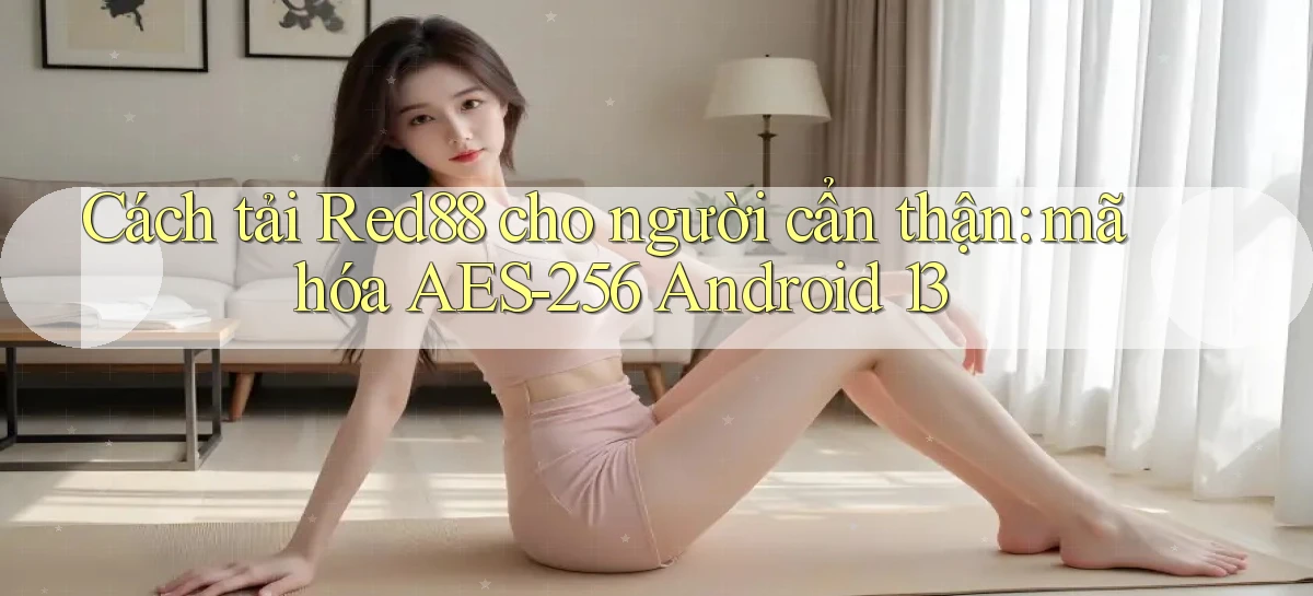 Cách tải Red88 cho người cẩn thận mã hóa AES 256 Android 13