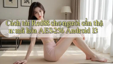 Cách tải Red88 cho người cẩn thận mã hóa AES 256 Android 13