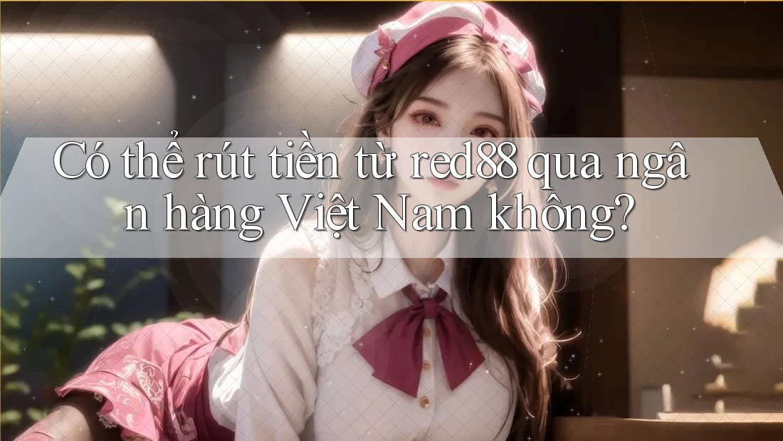 Có thể rút tiền từ red88 qua ngân hàng Việt Nam không? Có thể rút tiền từ red88 qua ngân hàng Việt Nam không?