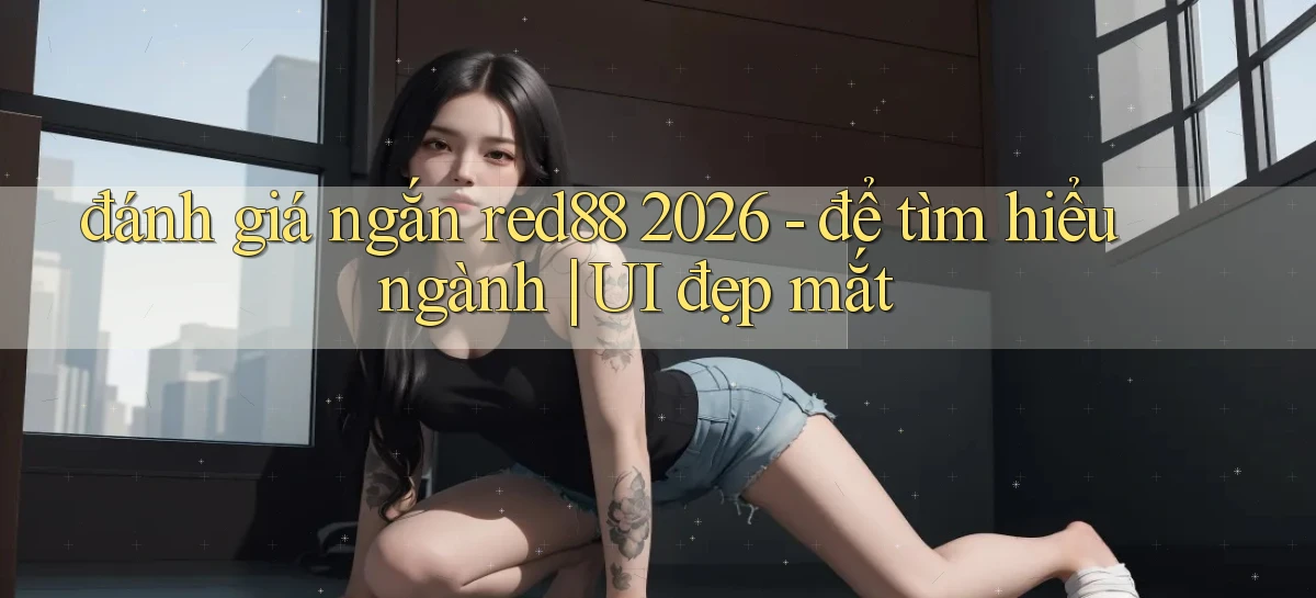 đánh giá ngắn red88 2026   để tìm hiểu ngành UI đẹp mắt