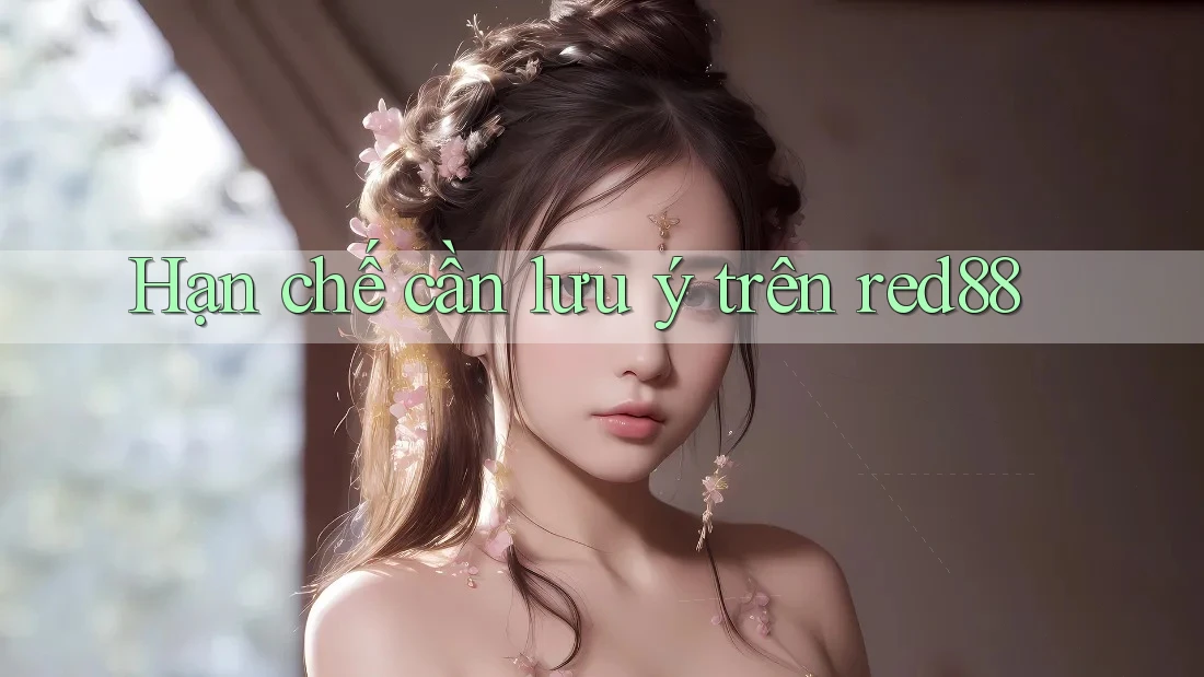 Hạn chế cần lưu ý trên red88 Hạn chế cần lưu ý trên red88