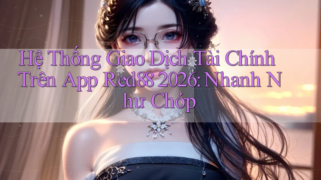 Hệ Thống Giao Dịch Tài Chính Trên App Red88 2026: Nhanh Như Chớp Hệ Thống Giao Dịch Tài Chính Trên App Red88 2026: Nhanh Như Chớp