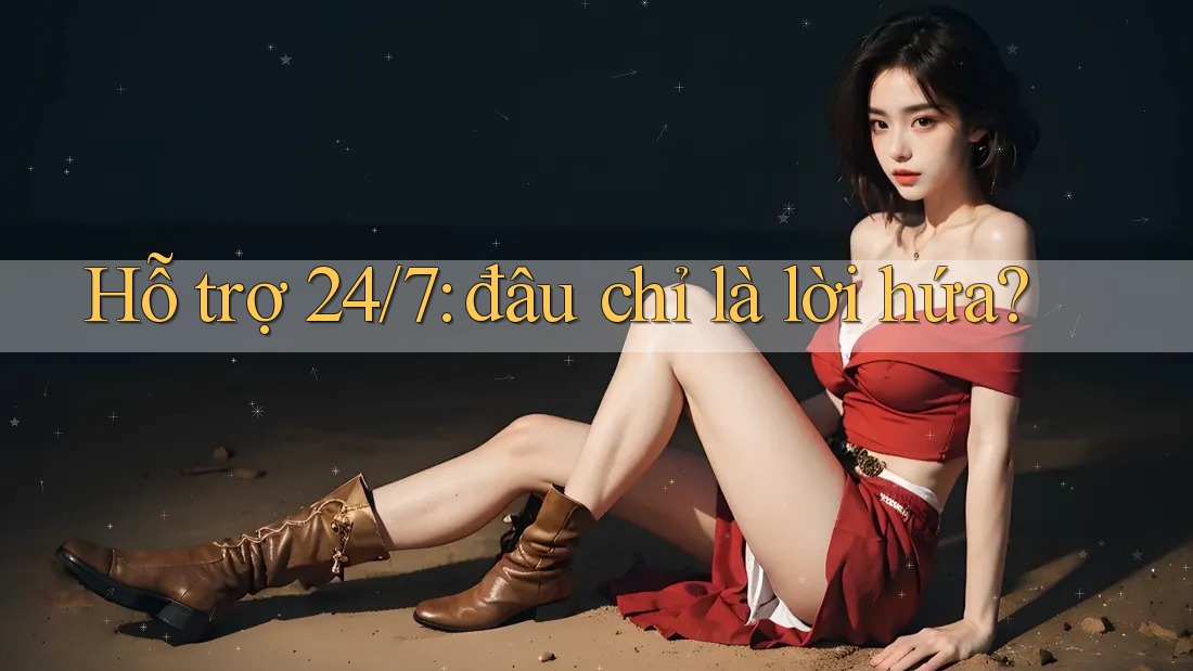 Hỗ trợ 24/7: đâu chỉ là lời hứa? Hỗ trợ 24/7: đâu chỉ là lời hứa?