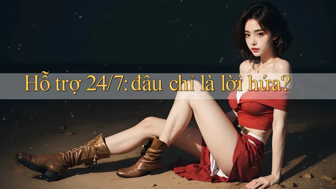 Hỗ trợ 24/7: đâu chỉ là lời hứa? Hỗ trợ 24/7: đâu chỉ là lời hứa?