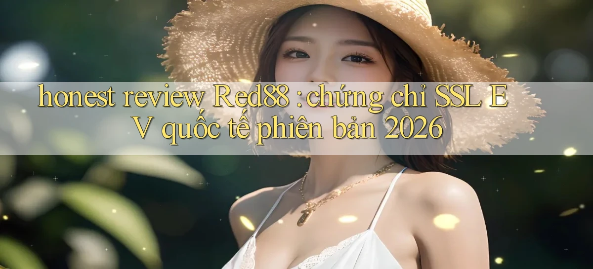honest review Red88 chứng chỉ SSL EV quốc tế phiên bản 2026