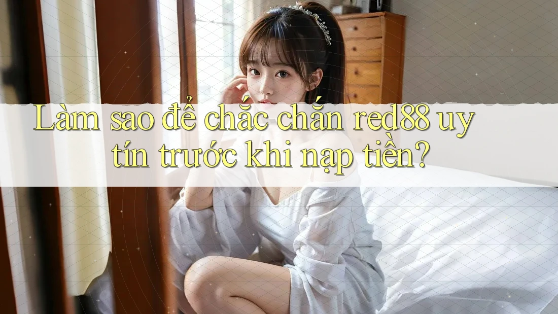 Làm sao để chắc chắn red88 uy tín trước khi nạp tiền?