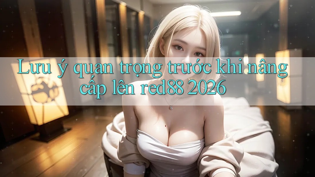 Lưu ý quan trọng trước khi nâng cấp lên red88 2026