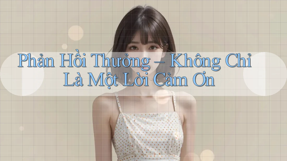 Phản Hồi Thưởng – Không Chỉ Là Một Lời Cảm Ơn Phản Hồi Thưởng – Không Chỉ Là Một Lời Cảm Ơn