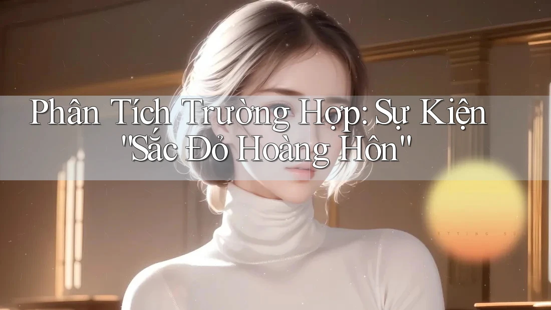 Phân Tích Trường Hợp: Sự Kiện “Sắc Đỏ Hoàng Hôn” Phân Tích Trường Hợp: Sự Kiện “Sắc Đỏ Hoàng Hôn”