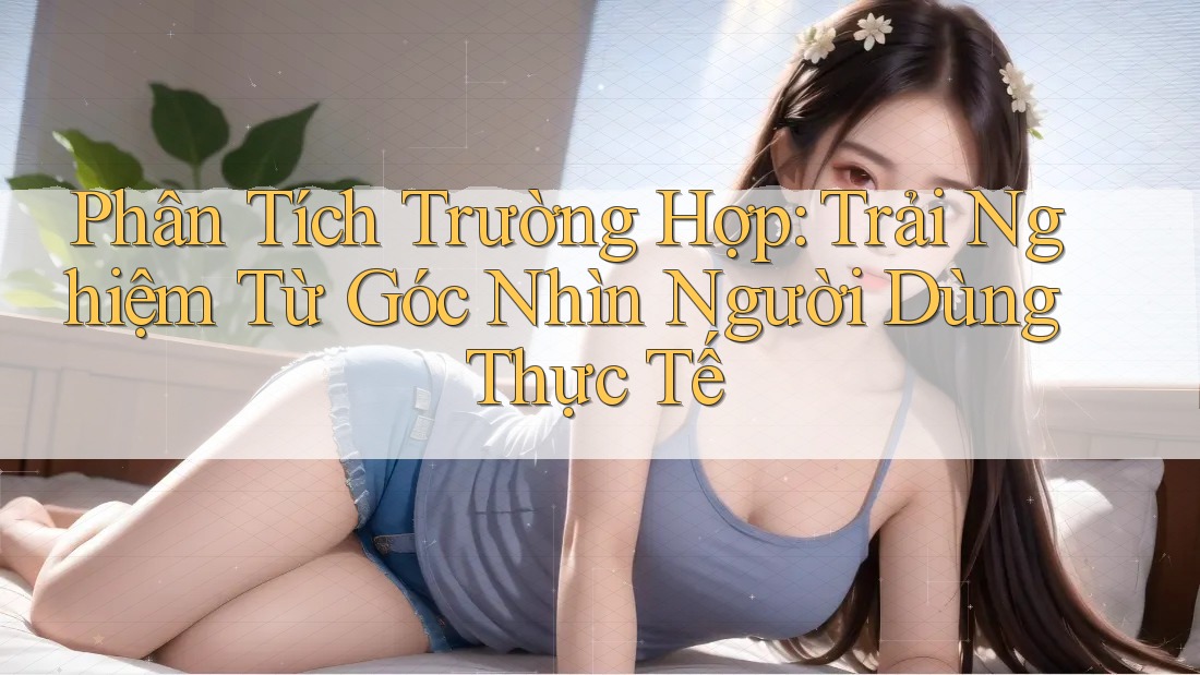 Phân Tích Trường Hợp: Trải Nghiệm Từ Góc Nhìn Người Dùng Thực Tế Phân Tích Trường Hợp: Trải Nghiệm Từ Góc Nhìn Người Dùng Thực Tế