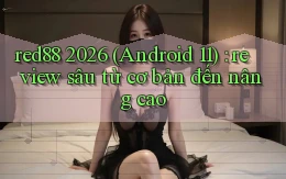 red88 2026 (Android 11) review sâu từ cơ bản đến nâng cao