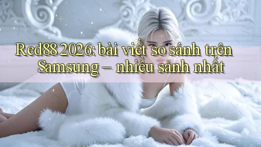 Red88 2026 bài viết so sánh trên Samsung   nhiều sảnh nhất