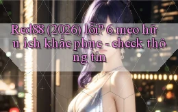 Red88 (2026) lỗi 6 mẹo hữu ích khắc phục   check thông tin