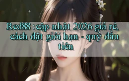 Red88 cập nhật 2026 giá rẻ, cách đặt giới hạn   quý đầu tiên
