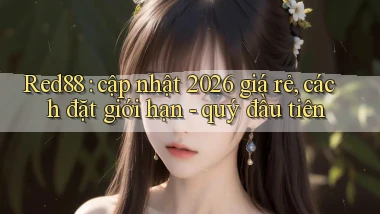 Red88 cập nhật 2026 giá rẻ, cách đặt giới hạn   quý đầu tiên