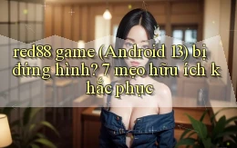 red88 game (Android 13) bị đứng hình 7 mẹo hữu ích khắc phục