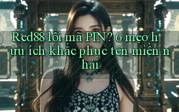 Red88 lỗi mã PIN 6 mẹo hữu ích khắc phục tên miền nhái