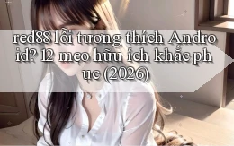 red88 lỗi tương thích Android 12 mẹo hữu ích khắc phục (2026)