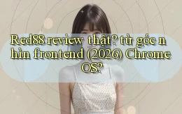 Red88 review thật từ góc nhìn frontend (2026) Chrome OS
