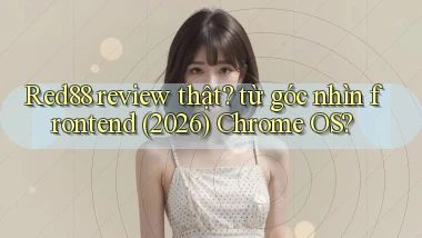 Red88 review thật từ góc nhìn frontend (2026) Chrome OS