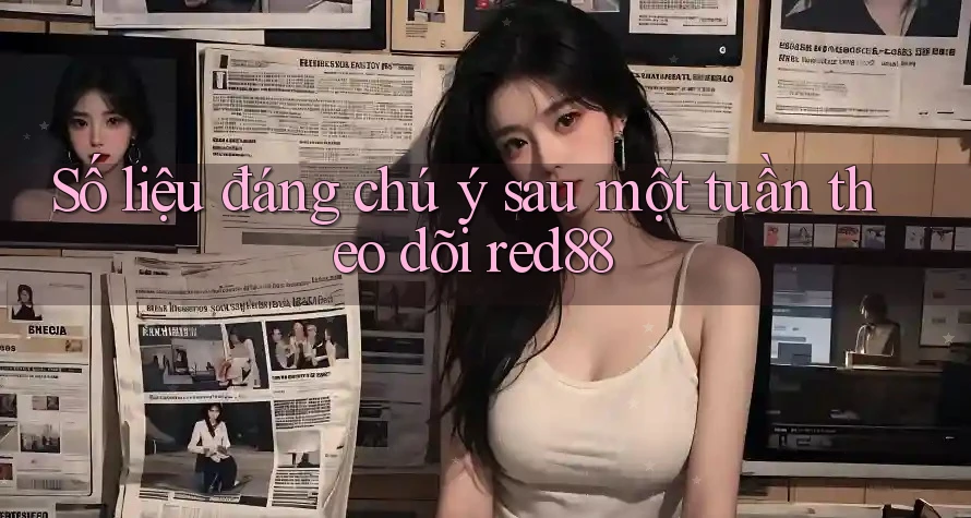 Số liệu đáng chú ý sau một tuần theo dõi red88 Số liệu đáng chú ý sau một tuần theo dõi red88