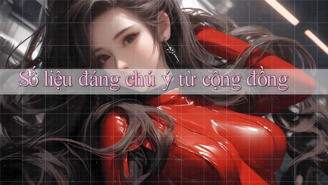 Số liệu đáng chú ý từ cộng đồng