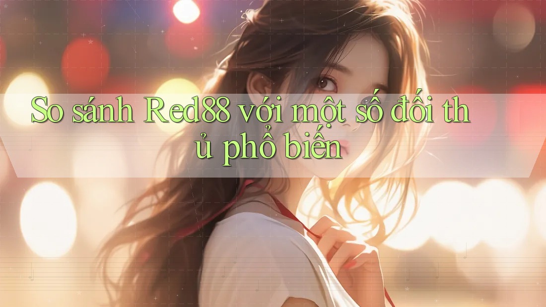 So sánh Red88 với một số đối thủ phổ biến