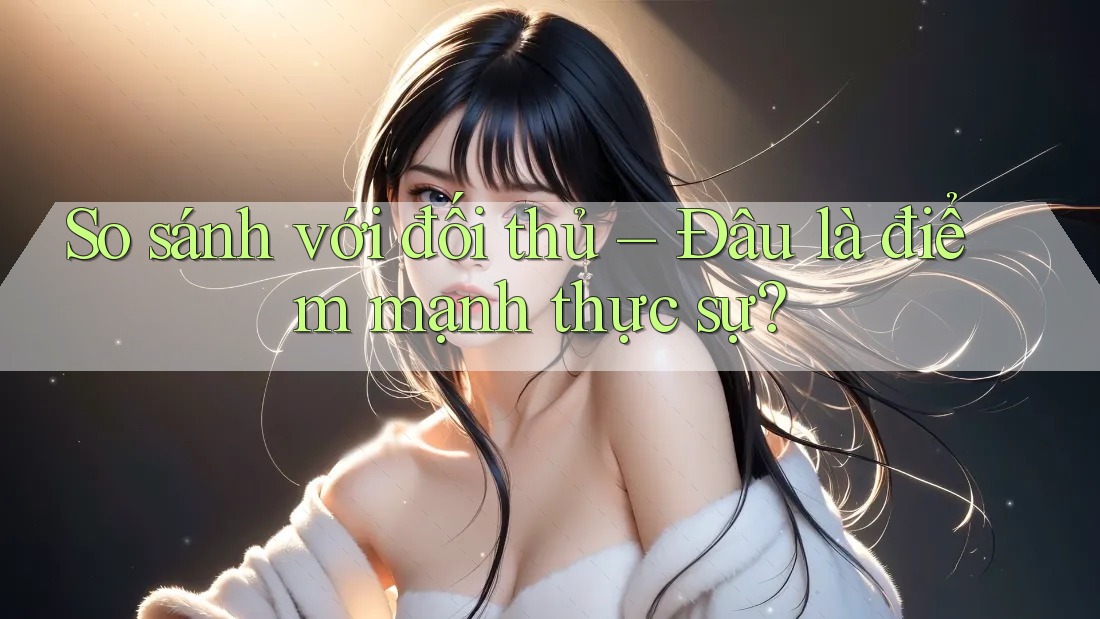 So sánh với đối thủ: Đâu là điểm mạnh thực sự?