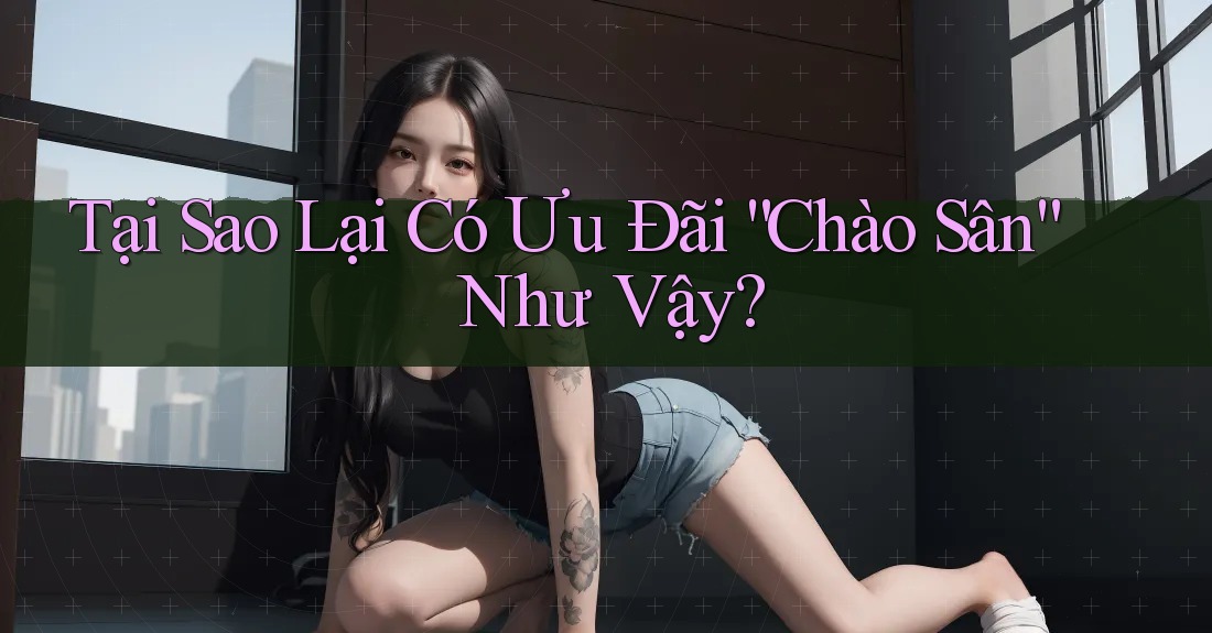 Tại Sao Lại Có Ưu Đãi “Chào Sân” Như Vậy? Tại Sao Lại Có Ưu Đãi “Chào Sân” Như Vậy?