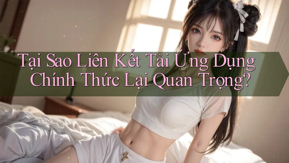 Tại Sao Liên Kết Tải Ứng Dụng Chính Thức Lại Quan Trọng? Tại Sao Liên Kết Tải Ứng Dụng Chính Thức Lại Quan Trọng?