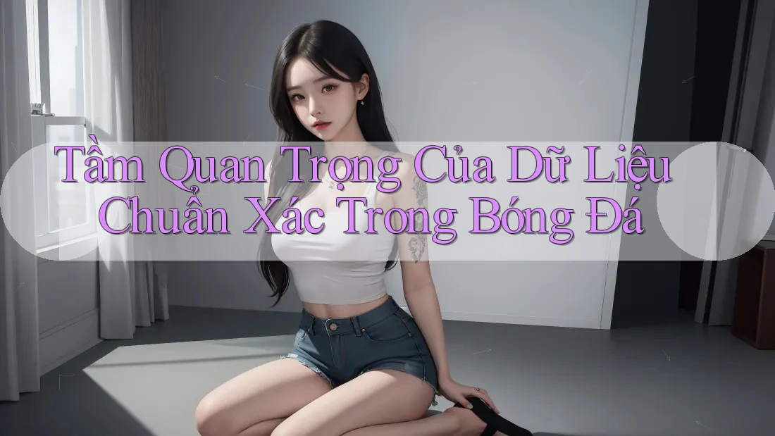 Tầm Quan Trọng Của Dữ Liệu Chuẩn Xác Trong Bóng Đá Tầm Quan Trọng Của Dữ Liệu Chuẩn Xác Trong Bóng Đá