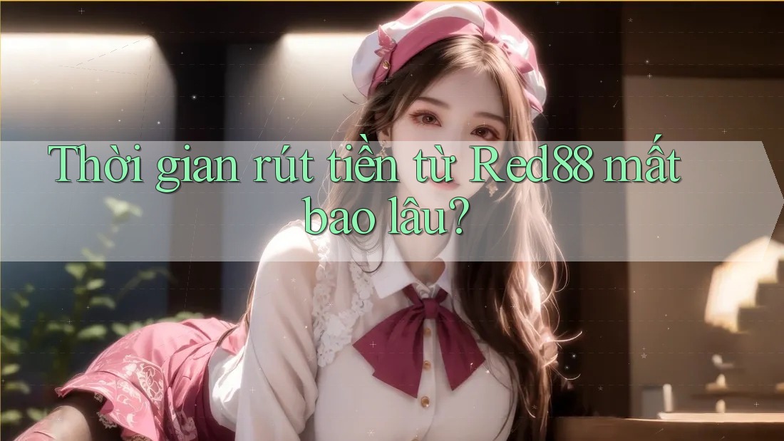 Thời gian rút tiền từ red88 mất bao lâu?