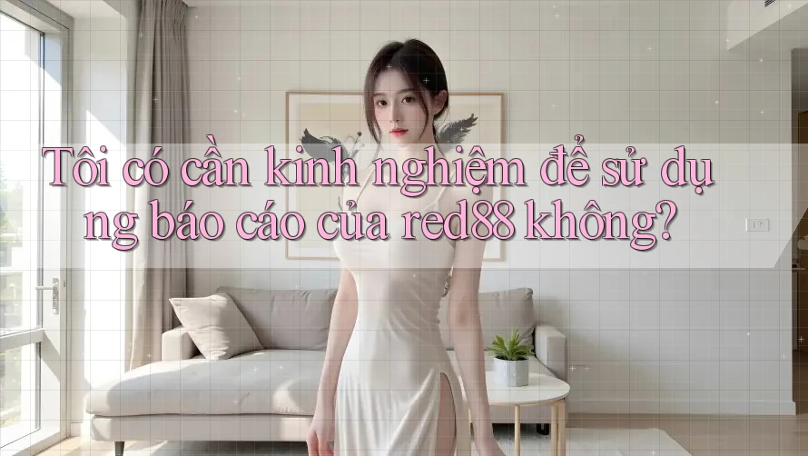 Tôi có cần kinh nghiệm để sử dụng báo cáo của red88 không? Tôi có cần kinh nghiệm để sử dụng báo cáo của red88 không?