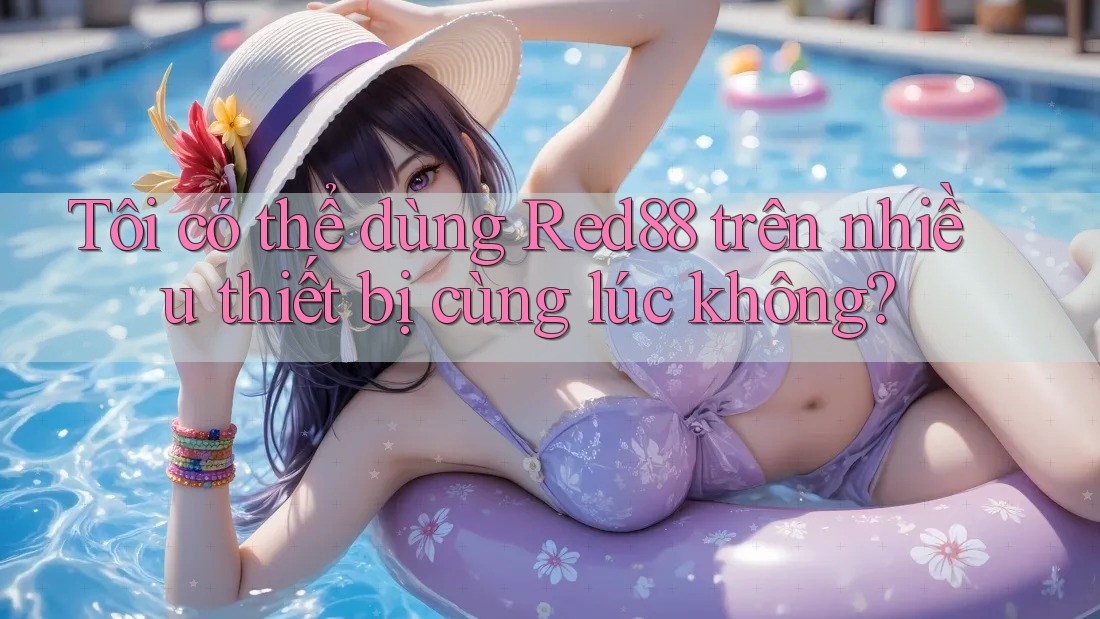 Tôi có thể dùng Red88 trên nhiều thiết bị cùng lúc không?
