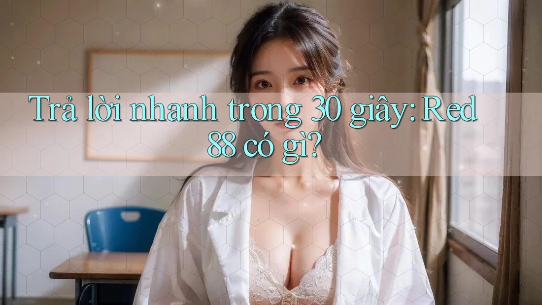 Trả lời nhanh trong 30 giây: Red88 có gì?