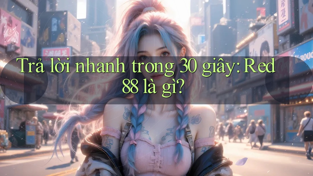 Trả lời nhanh trong 30 giây: red88 là gì?