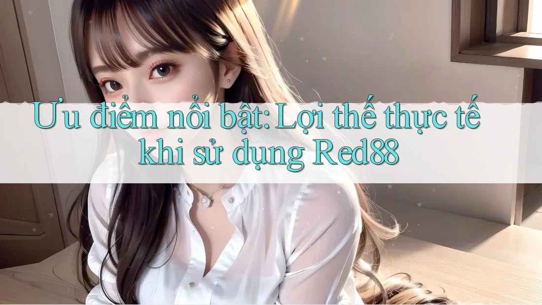 Ưu điểm nổi bật: Lợi thế thực tế khi sử dụng Red88