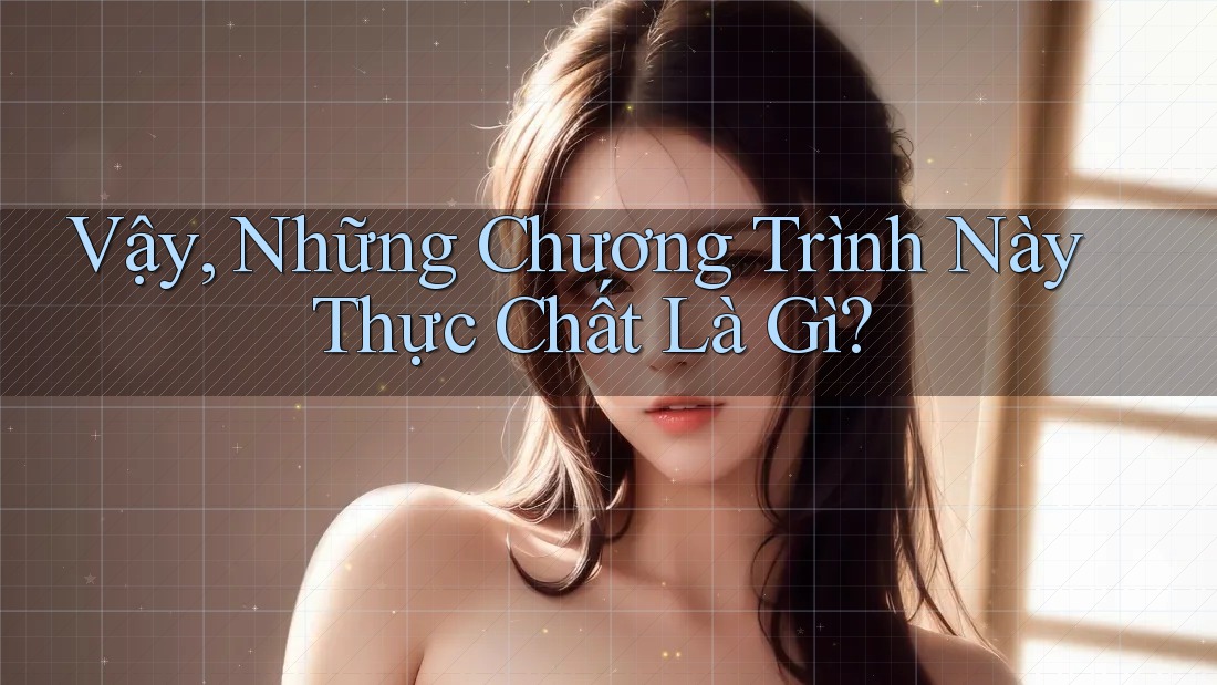 Vậy, Những Chương Trình Này Thực Chất Là Gì?