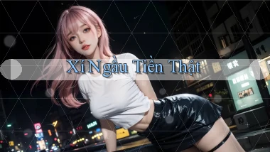 Xí ngầu Tiền thật